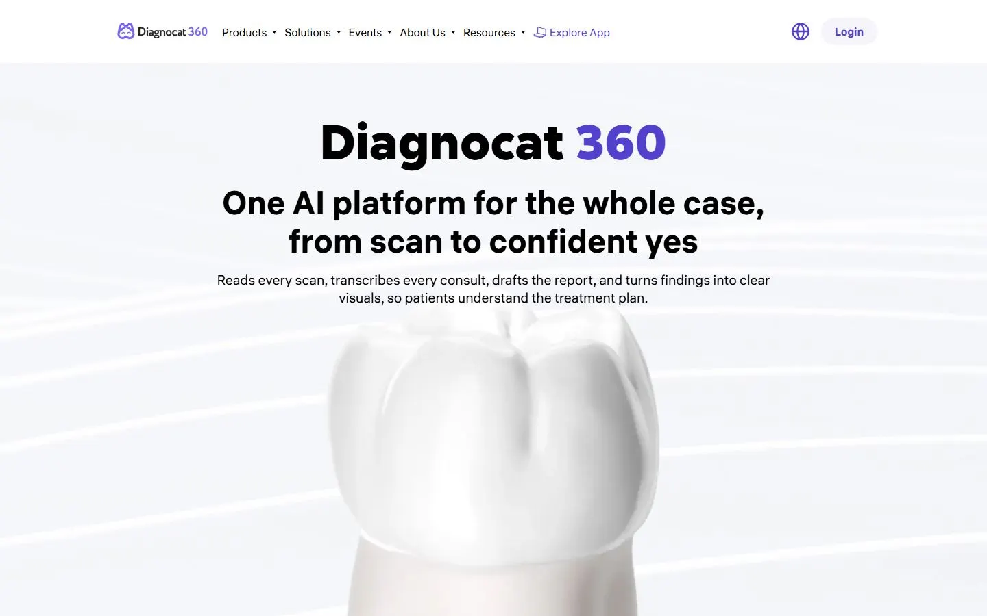 Diagnocat homepage