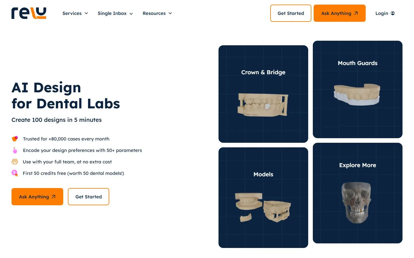 Relu homepage